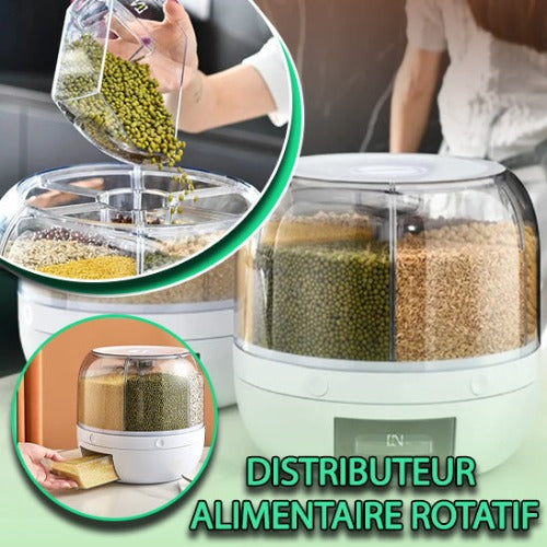 DISTRIBUTEUR ALIMENTAIRE ROTATIF